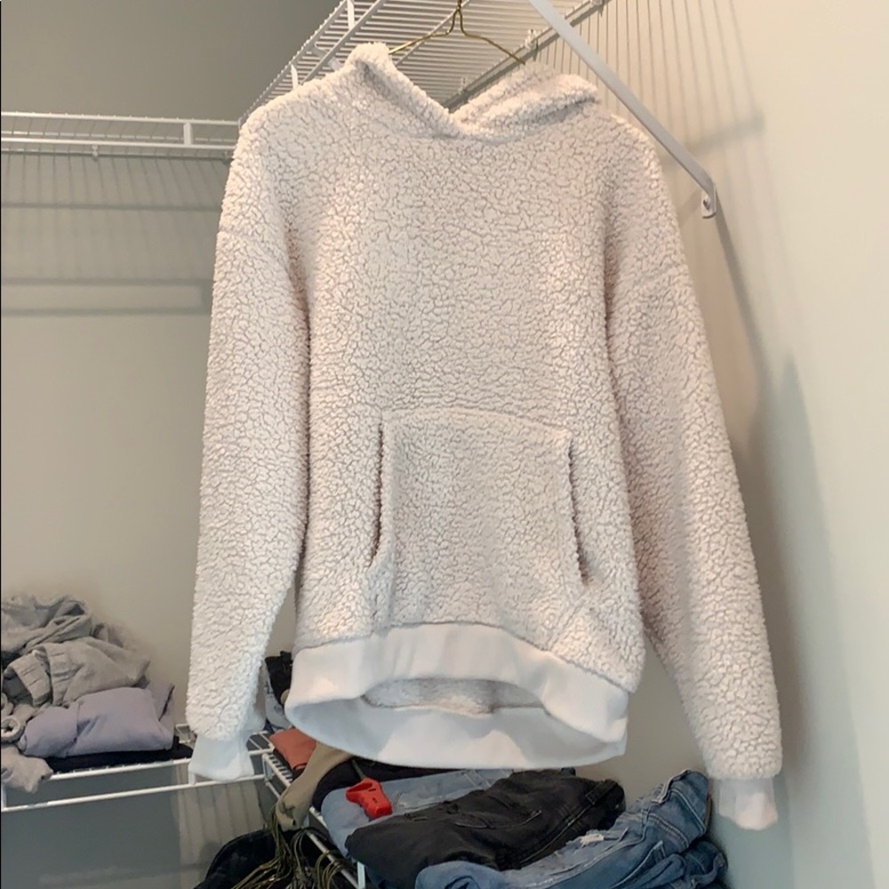 teddy hoodie
